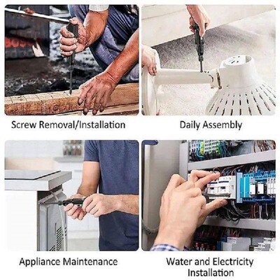 Electric Screwdriver Cordless Mini Precision Tool With LED