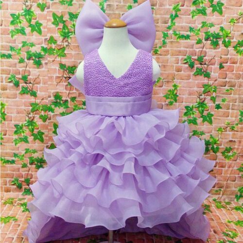 2-13T Flower Girl Trailing Wedding Dresses Children High Qua
