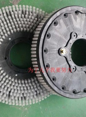 臣艺DC510地刷洗地机配件吸水胶条吸水管电机针盘轮子放水管毛刷