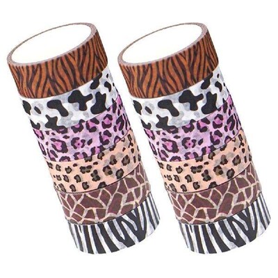 12 Rolls Nail Sticker Adhesive Tape Gift Wrapping Tapes