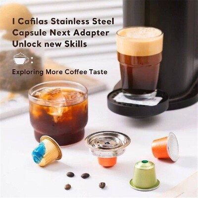 Coffee Pods Adapter Converter Stainless Steel Coffee Pod
