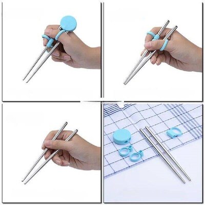 Training Chopsticks Beginner Children Learning Dinnerware