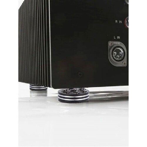 4 PCS Aluminium Alloy Spring Damping Pad Speakers Spring