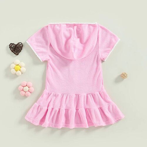 Little Girls Swim ver Up Kids Swimsuit verup Beach Bathing S