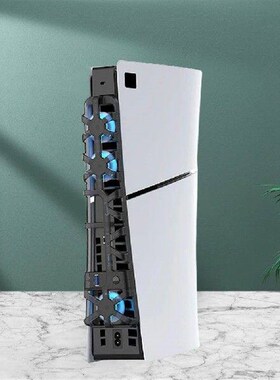 Cooler Fan with LED Light and 3 Fans Efficient Cooling