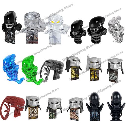 Terminator Predator VS. Alien Blood Robot War Model Building