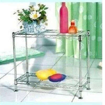 Two layer Shelving Kitchen Microwave Rack Stainless Steel co