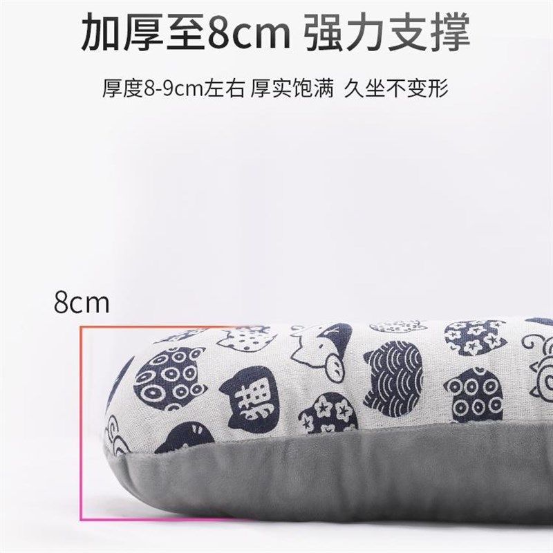 躺椅垫子摇椅垫通用靠椅椅子坐垫靠背一体靠垫折叠椅垫睡椅专用厚