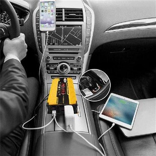 4000W Car Power Inverter Converter DC 12V To AC 220V 110V