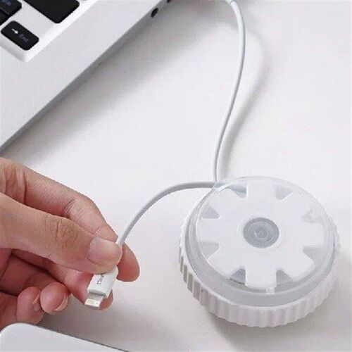 Round Wire Winder Box Portable Multifunctional Data Cable