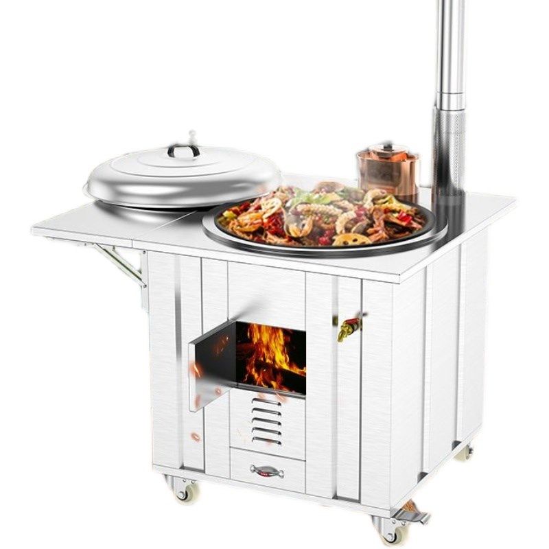 农村无烟新型不锈钢柴火灶烧木柴家用移动式30土灶大锅台柴火炉,户外/登山/野营/旅行用品,野餐炉具/焚火架,淘宝优惠券,粉丝福利购,淘宝优惠卷