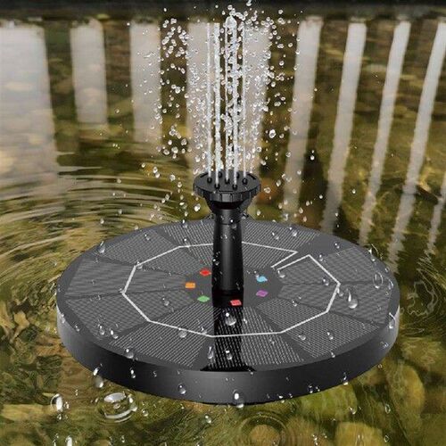 2.2W Solar Fountain Pump Lift 80CM Solar Powered Floating