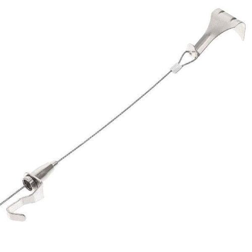 10 Pcs Heavy Duty Picture Rail Hook Adjustable Cable Ends