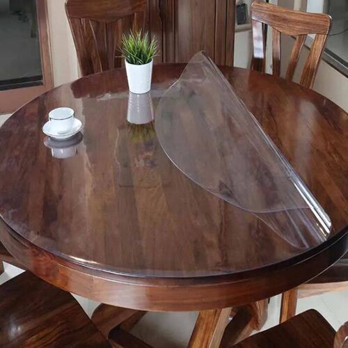 Round PVC Tablecloth Waterproof Oilproof able ver  Glass Sof