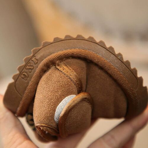 2025 Baby Cotton Shoes Korean Style Childrens Velvet Thicke
