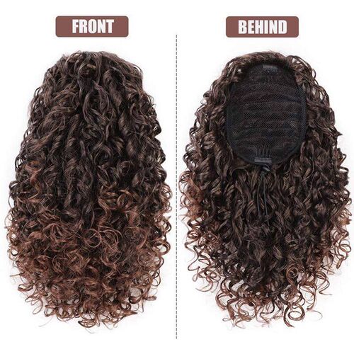 Xuchang Wig African tail Elastic Net Small Curl Wig Braid ta