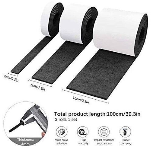 Self Adhesive Felt Polyester Felt Strip Roll Furniture Felt