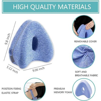 Smooth-Spine Alignment Pillow, Relieve Hip Pain and Sciatica