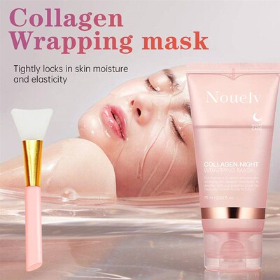 75ML Collagen Peel-Off Mask Moisturizing Firming Night Wrapp