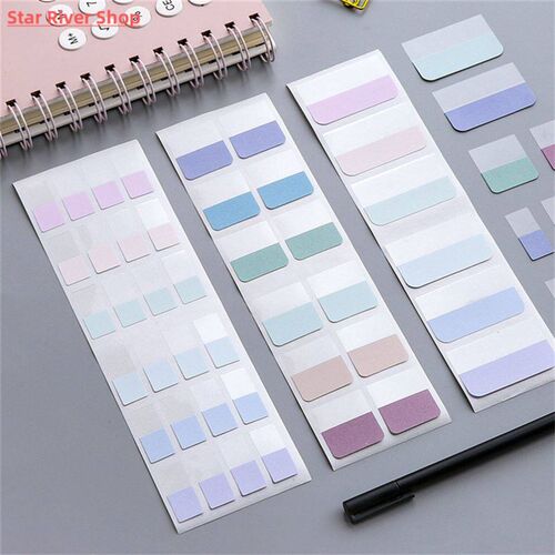 10 Sheets Sticky Index Tabs Writable File Tabs Flags Notebo