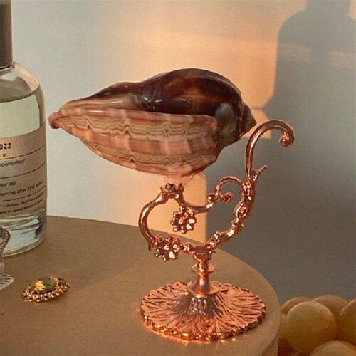 Creative Geometric Art Conch Wine Glass Ins Wind High Sense