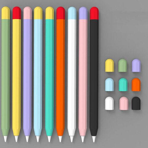 Stylus ver Silicone Pen Case For  Pencil 1 2 Color Matching