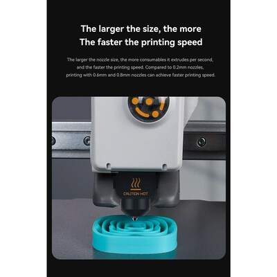 Hotend For Bambu Lab A1 mini Assembly Hotend Kit 0.2 0.4 0.6