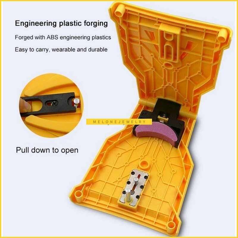 Chainsaw eeth Sharpener Portable Sharpen Chain Saw Bar-Mount