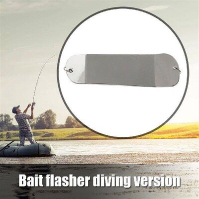 Fishing Diving Flash Board Aluminum Alloy Trolling Fishing