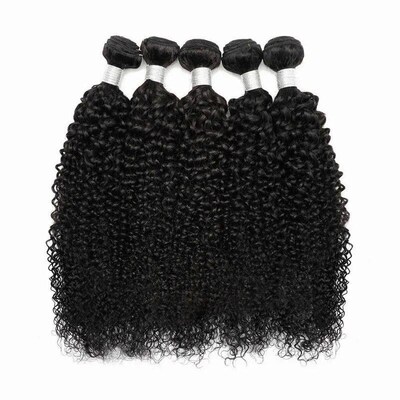60Gram/bundle Jerry Curly Human Hair Bundles 12 to 22 Inch R