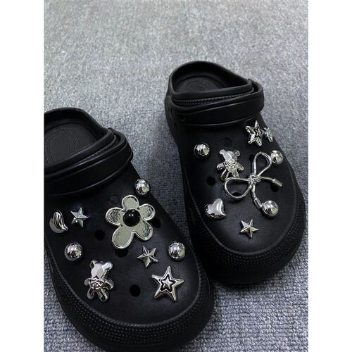 18pc Detachable Diamond-Encruted Electroplated Bear Shoe Acc