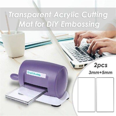 Acrylic Cutting Mat Transparent DIY Cutting Die Machine