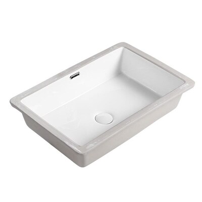 High-grade square flat bottom basin embedded basin high-qual