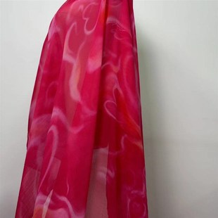 轻薄半透 桑蚕丝真丝乔其雪纺顺宇面料diy不支持七天无理由退款