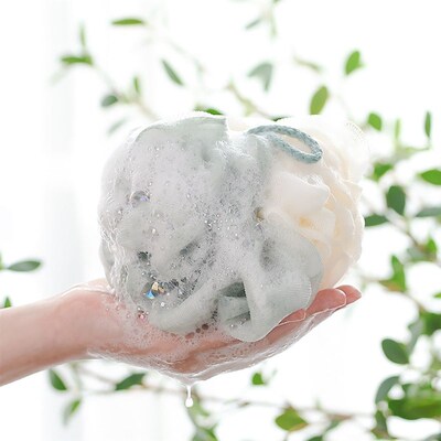 Soft Shower Mesh Foaming Sponge Bath Bubble Ball Body Skin S