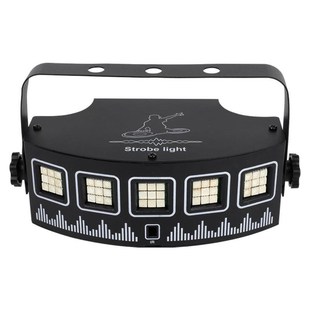 迷你频闪灯KTV声控led闪光灯迪厅爆闪灯包房宿舍家用蹦迪灯