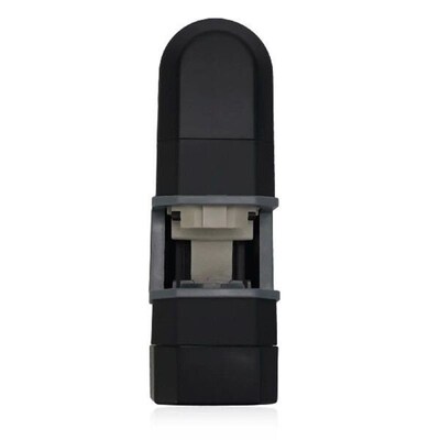 Adjustable Bracket Chrome Installed On The Shower Slide Bar