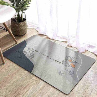 Water Absorbent Quickdrying New Mat Toilet Floor Doo Style