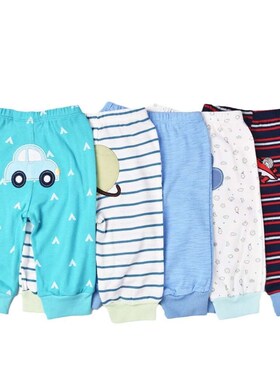 Cotton Cute Newborn Childrens Pants Baby PP Long Pants Baby