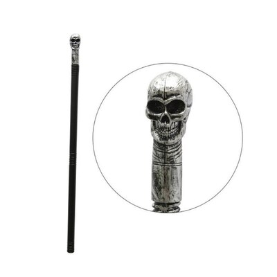 Funny Halloween Snake Skull Scepter Toy Carved Pharaoh 1