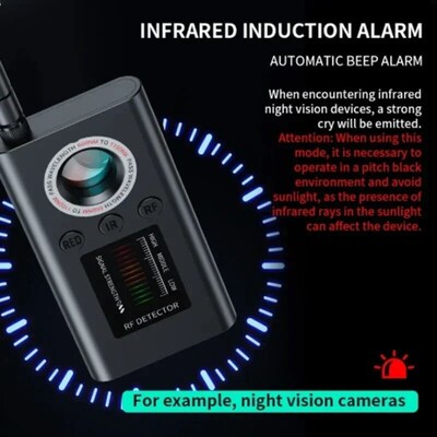 Portable Hotel Anti Peeping Anti Wiretapping Detector Wirele