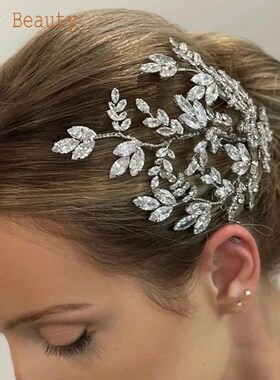 A521 Zirconia Hair Combs for Women Fashion Crystal Wedding H