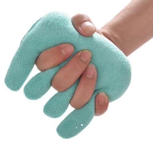 Hand Contracture Cushion Pillow Palm Grips Finger Rehabilita