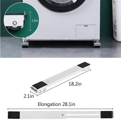 Washing Machine Stand Movable Refrigerator Raised Base Mobil