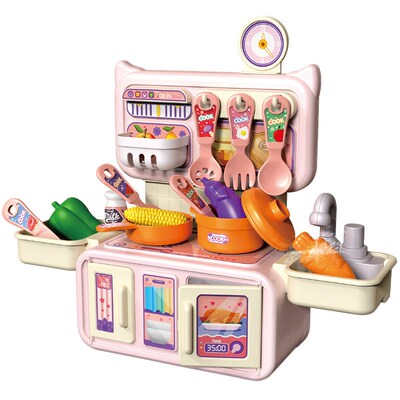 cheap playing kitchen set toys girls boys gift kids cooking