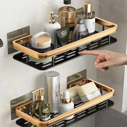 Non perforated Bathroom Shelf Floating Shelf for Wall Shelve
