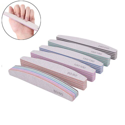Nail File 100 To 180 Professional Tools Emery for Manicure L