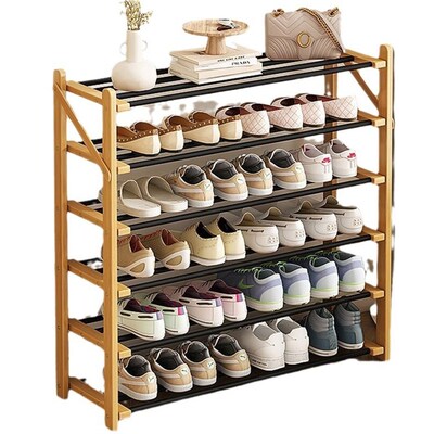 Shoe rack, multi-layer household entrance shoe cabinet, smal