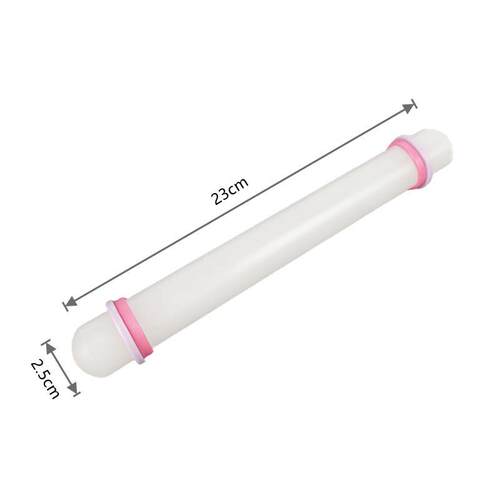 1pcs Non-stick Rolling Pin Cake Roller Crafts Sliding Sugar