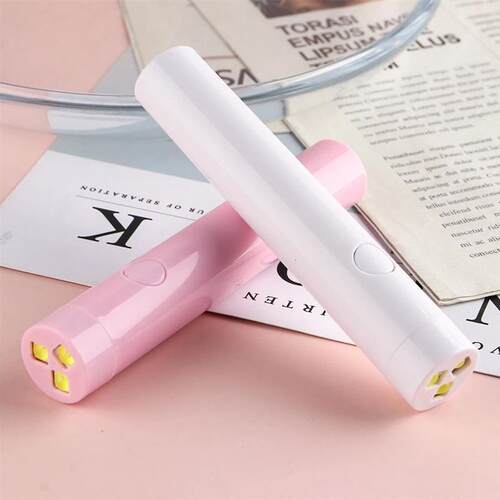 HALAIMAN USB Pen-Style Nail Dryer Uv Light For Gel Nails Uv